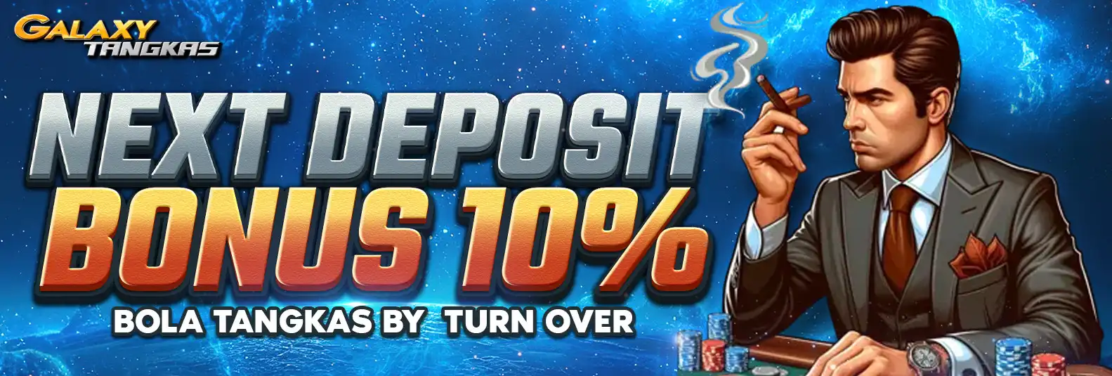 BONUS DEPOSIT 10% BOLA TANGKAS BY TURNOVER